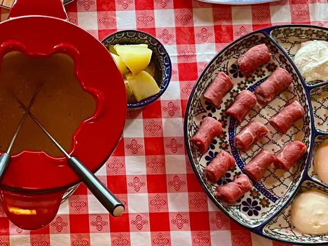 Fondue Chinoise Beef Tenderloin (For One)
